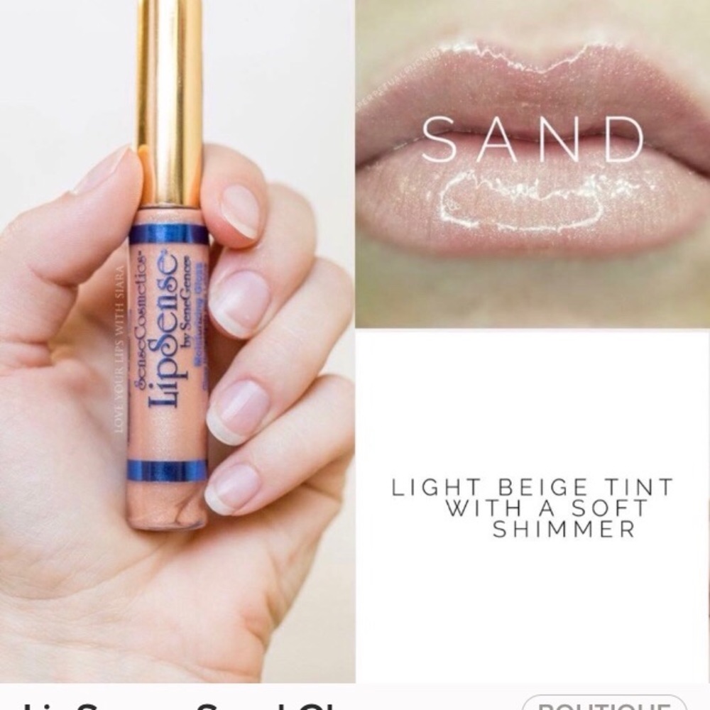 NWT Senegence Lip Gloss in "Sand"
